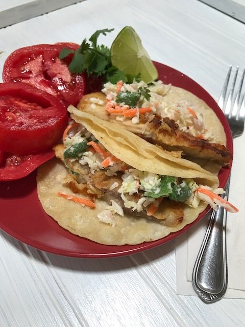 Lime Fish Taco